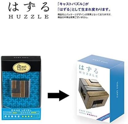 Hanayama The cast Coil Causing Difficulty Level 4 - style: Modern