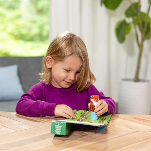 Melissa & Doug Sticker Wow!™ 24-Page Activity Pad and Sticker Stamper, 300 Stickers, Arts and Crafts Fidget Toy Collectible Character – Fox - for Kids Ages 3+ - FSC Certified - color: Fox, size: Single