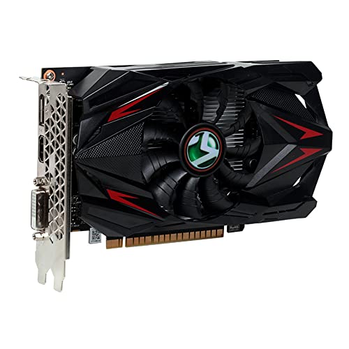maxsun Graphics Cards Nvidia GEFORCE GTX 1630 4GB GDDR6 Computer Video Gaming Graphics Card GPU for Gaming PC, DisplayPort, HDMI, DVI-D, Single Fan Mini ITX Design