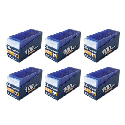 1200 Card Sleeves Top Loaders for Cards for Baseball, Football, MTG Cards, Ultra-Clear Protectors for Trading Collectibles (600 Hard Sleeves+600 Soft Sleeve) - size: 600 Hard Sleeves+600 Soft Sleeves