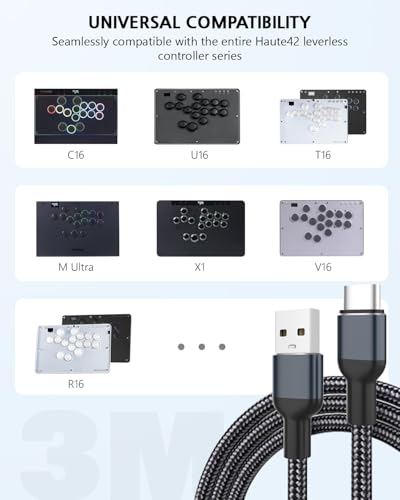 Sehawei Haute42 3 Meter Hyper-Light USB-C Cable for HautePad/HauteBoard