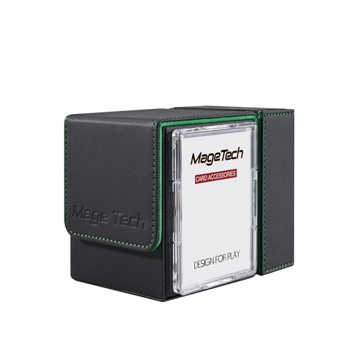 Mage Tech Adventurer [Paragon] Commander Kit - Avatar Holder + Backpack Dice Box Snap-On Back Panel, with Life Tracker - MTG Commander/EDH - Black/Green - color: 2. Veil (Black/Green), style: 4. Paragon[commander Kit]