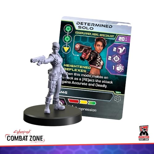 Monster Fight Club Cyberpunk Red Combat Zone Miniatures: Edgerunners 2 Starter Gang - style: Edgerunners 2