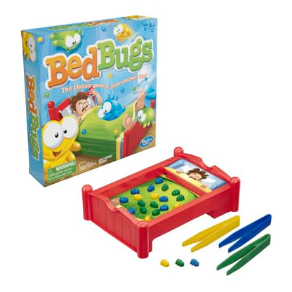 Bed Bugs Board Game | The Classic Game of Critter-Catchin’ Fun | Kids and Preschool Games | Ages 4 and Up | 2 to 3 Players | Family Games | Easter Gift for Kids (Amazon Exclusive)