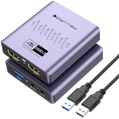 4K HDMI Video Capture Card for Nintendo Switch 2, PS5, Xbox, PC,Streaming- USB 3.0 Game Capture Device with 2K 30fps, Compatible with Broadcasting, Mobile Cameras & More - color: G2