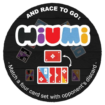 Hiumi Card Game | 10-Minute Strategy Family Game for 2-4 Players