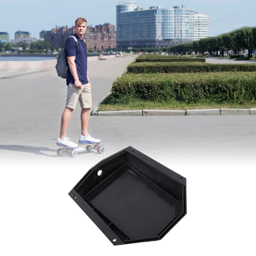 Joyzan Skateboard Battery Box, Electric Separated Ebike Battery Case | Charge Port Single Drive 4 Wheel Longboard Controller Hardware Replacement Plastic Scratch Proof Enclosure Outdoor Accessory