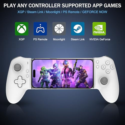 G-STORY Mobile Gaming Controller USB-C Bluetooth for Android Dual Hall Joysticks Ergonomic