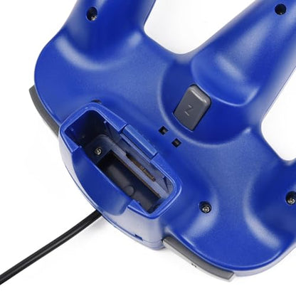 KIWITATA 2 Pack N64 USB Controller for PC Games, Classic N64 Wired Bit Emulator Gaming Pad Joystick Controller for Windows XP/7/8/10 & Mac & RetroPie Blue - color: Blue