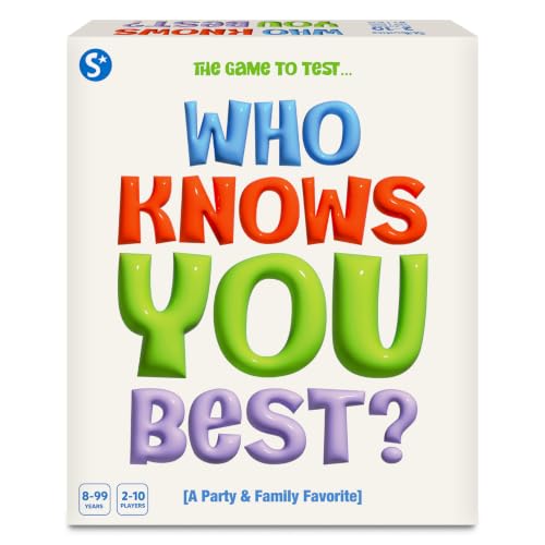Skillmatics Card Game – Who Knows You Best? Hilarious Family Party Game | Conversation Game for Kids, Boys, Girls, Teens & Adults, Fun for Game Nights, 200 Questions, Gift for Ages 8, 9, 10 and Up - style: Who Knows You Best - 2025 Edition