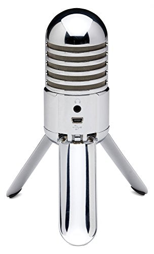 Samson Meteor Mic USB Condenser Podcasting Podcast Recording Desktop Microphone