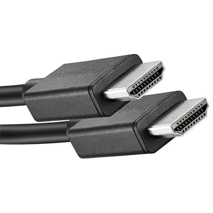 INSIGNIA 4K Ultra HD HDMI Cable – High-Speed 18Gbps, HDR, ARC, Ethernet – Compatible with TV, Monitor, PS5, Xbox, Blu-ray, Laptop (HDMI Cable, 8 ft) - size: 8 ft, style: HDMI Cable