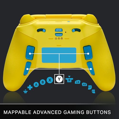 PowerA Wireless Controller for Xbox Series X|S - PAC-MAN SE, hall effect thumbsticks, low latency wireless, officially licensed, works with Xbox One and Windows 10/11 - color: PAC-MAN Special Edition