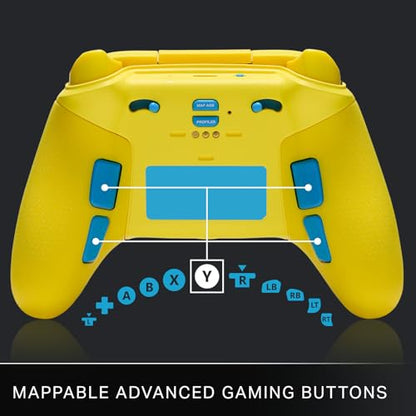 PowerA Wireless Controller for Xbox Series X|S - PAC-MAN SE, hall effect thumbsticks, low latency wireless, officially licensed, works with Xbox One and Windows 10/11 - color: PAC-MAN Special Edition