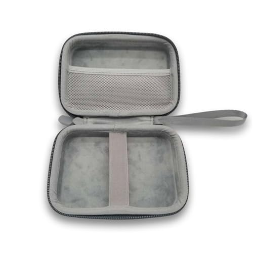 Decours Shockproof Storage Box for TRIMUI BRICK TG3040 Handheld Game Console Hard Bags Scratchproof Travel Carry Case Game Console Accessory Case - color: grey