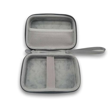 Decours Shockproof Storage Box for TRIMUI BRICK TG3040 Handheld Game Console Hard Bags Scratchproof Travel Carry Case Game Console Accessory Case - color: pure black