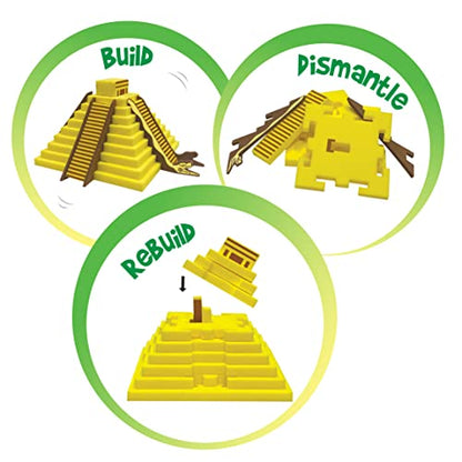 Imagimake Mapology Monuments of World | 3D Puzzles for Kids Ages 8-10 | Learning & Educational Toys for 5-7 | Puzzles for Ages 4-8 | Geography Gifts for Boys & Girls 5,6,7,8,9,10,11,12,13,14 Years Old - style: Monuments of theWorld