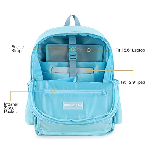 STEAMEDBUN Ita Bag Backpack with insert Pin Display Backpack for School Anime Cosplay - color: Blue