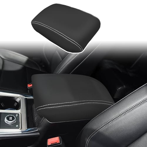 ramuel Center Console Armrest Cover for Ford Explorer 2020-2025 | Anti-Scratch ，Non-Slip ，PU Leather ，Easy Install - size: for Explorer 6th Gen