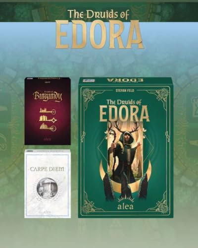 Ravensburger Alea The Druids of Edora - Euro Strategy Board Game by Stefan Feld - Build Sacred Shrines & Harness Ancient Magic - Deep Strategy Gameplay for Ages 14 and Up