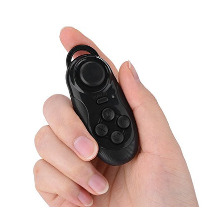 FOSA Bluetooth Game Controller, Mini Portable Wireless Remote Gamepad Joystick for Mobile Phones Tablets Computers TV Plastic 73x31x13mm