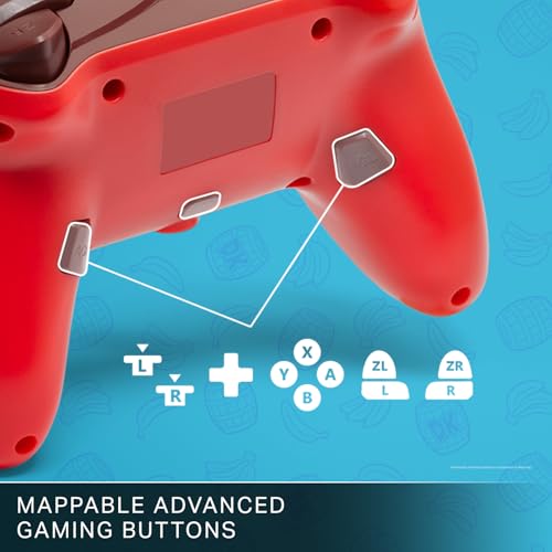 PowerA Enhanced Nintendo Switch and Switch 2 Wired Controller - Donkey Kong Flex, Gamepad, game controller, wired controller, officially licensed - color: Donkey Kong Flex
