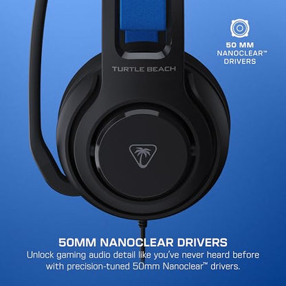 Bundle of Turtle Beach Atlas 200 Wired Gaming Headset Officially Licensed for PS5 & PS4 - Black + Victrix Pro BFG Reloaded Wireless Gaming Controller Officially Licensed for PS5, PS4, PC - color: Black Bundle