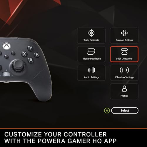 PowerA FUSION Pro 4 Wired Controller for Xbox Series X|S, adjustable height thumbsticks, hall effect thumbsticks, mappable buttons, officially licensed, works with Xbox One and Windows 10/11 - style: FUSION Pro 4