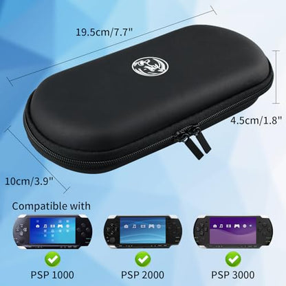 OSTENT EVA Hard Travel Carry Cover Case Bag Protector for Sony PSP 1000 2000 3000