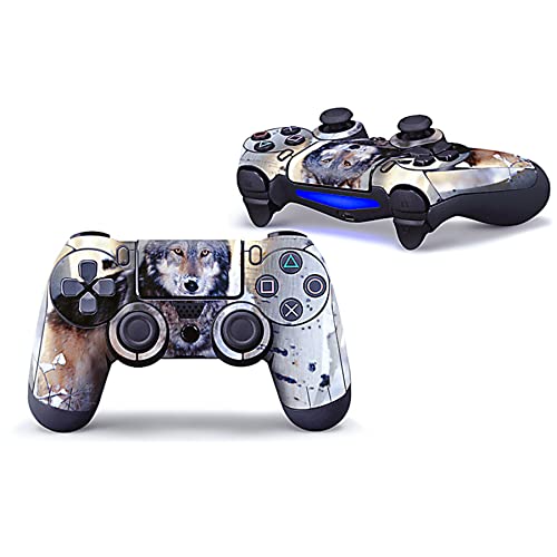 Skin for Ps4 Controller, 3pcs Whole Body Vinyl Decal Cover Sticker for PlayStation 4 Controller(PS4 Controller #12) - color: PS4 controller #12