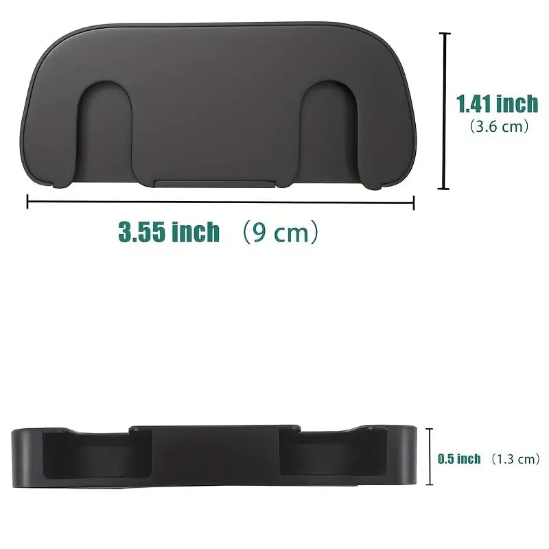 2 Pack Under Desk Game Controller Holder, No Drill Adhesive Mount, Universal Organizer for Most Game Controllers, Under Desk Hanger for Gaming Desk Accessories Storage