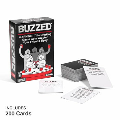 WHAT DO YOU MEME? Buzzed: Hilarious Party Game with 200 New Cards – The Ultimate Drinking Card Game for Adults, Perfect for Game Night, Adult Fun, Good Times, and Unforgettable Bachelor Party Laughs - style: Buzzed Core Refresh