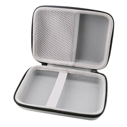 WERJIA Hard Carrying Case Compatible with RG447V/RG DS/ XF40H Handheld Game Console, Mesh Pocket fits Cable, SD Card (Grey) - color: Grey