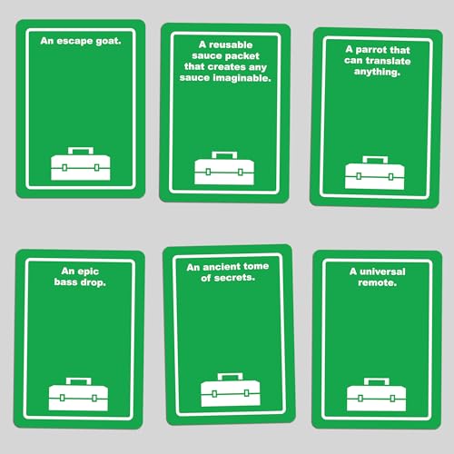 ORIGAMI WHALE Danger The Game: The Card Game of Bizarre Dangers and Rescues - Family & Adult Game Night - Easy to Learn - Party Games - Family Board Games - 3+ Players
