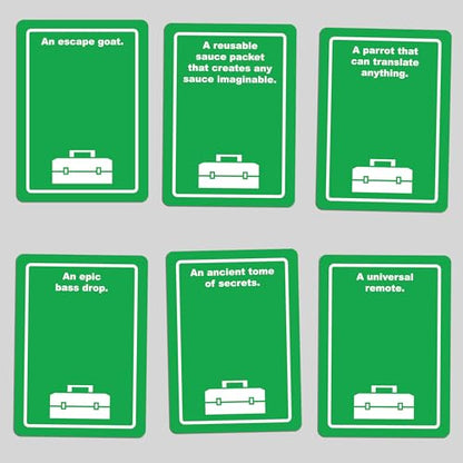 ORIGAMI WHALE Danger The Game: The Card Game of Bizarre Dangers and Rescues - Family & Adult Game Night - Easy to Learn - Party Games - Family Board Games - 3+ Players