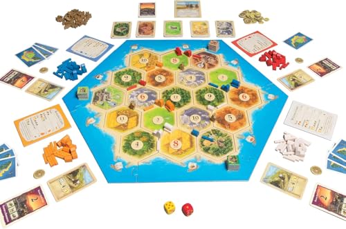 CATAN Traders & Barbarians Board Game Expansion - Customize Your Asmodee CATAN Experience, Strategy Game, Family Game for Kids and Adults, Ages 12+, 3-4 Players, 90 Minute Playtime - style: CATAN Traders & Barbarians