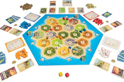 CATAN Traders & Barbarians Board Game Expansion - Customize Your Asmodee CATAN Experience, Strategy Game, Family Game for Kids and Adults, Ages 12+, 3-4 Players, 90 Minute Playtime - style: CATAN Traders & Barbarians
