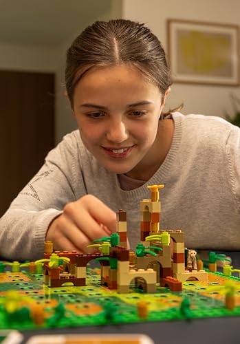 Monkey Palace - LEGO Board Game, Brick Building Strategy Board Game for Kids 8-12, Family Fun for Adults, LEGO Fun Toys for Kids & Families, 2-4 Players Ages 10+, 45 Minute Playtime | For brick fans, stack towers, score with monkeys, Compatible with LEGO