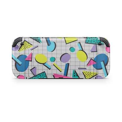 Gaming Skin Compatible with Nintendo Switch 2 Console Only - Awesome 80s - Premium 3M Vinyl Protective Wrap Decal Cover - Easy to Apply | Crafted in The USA by MightySkins - color: Awesome 80s, size: Switch 2 Console Skin Only, style: Matte Finish