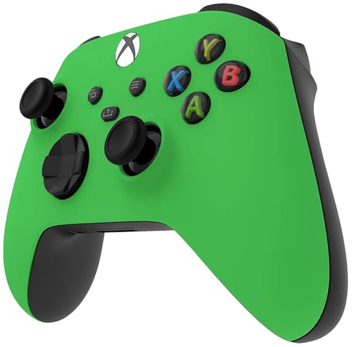 Custom Controllerzz Wireless Controller for Microsoft Xbox Series X/S & Xbox One - Custom Soft Touch Feel - Custom Xbox Series X/S Controller (X/S Green) - color: X/S Green