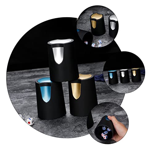 Abaodam 2 Pcs Dice Storage Cup Plastic Dice Box Bar Container Accessory Ktv Bar Supplies