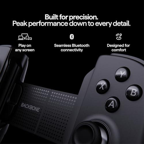BACKBONE Pro Gaming Controller for iPhone 15/16/17 & Android, USB-C/Bluetooth Controller, Stream Xbox, Play Call of Duty, PlayStation via iOS Remote Play - color: Pro Edition, size: USB-C
