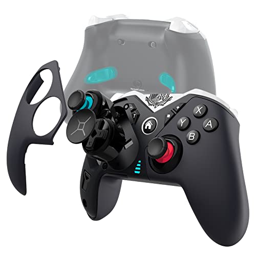 NexiGo Elite Switch Pro Controller with 4 Back Buttons, Swappable D-pad & Left Joystick, Trigger Stops, Turbo, Dual Vibration, Bluetooth, for Nintendo Switch/Lite/OLED