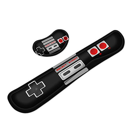 Keyboard Wrist Rest Pad and Mouse Wrist Support for Office, Game,Computer, Laptop, Pain Relief Memory Foam Wrist Rest Set (WRT-05)
