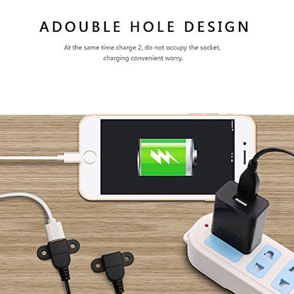 USB 2.0 Male to Dual Female Charging Extension Cable, Furniture nightstand Sofa Electric Vehicle on-Board Charging Port, Panel Mount Cable with Screw Hole 5ft (1 pcs) - color: 1 pcs Dual Female