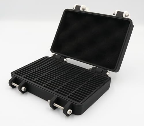 Rugged Protective Carrying Case for Nintendo Switch 1 and 2 Cartridges - Holds 96 Games