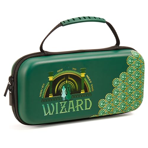 Numskull Wicked Hard Shell Travel Case for Nintendo Switch and OLED Model Console - Fits 10 Games and Switch Accessories - color: Wicked