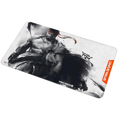 UniVersus: Street Fighter 6: Challenger Series Playmat - Ry - 24 x 14 Neoprene Mat, Collectible Tabletop Card Game Accessory, UVS Games, Licensed