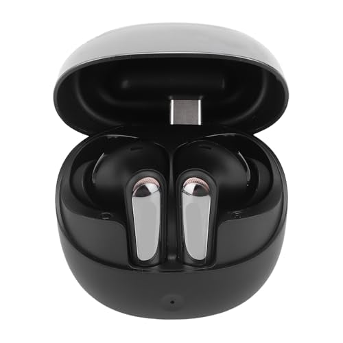 Low Latency Wireless Gaming Earbuds Dual Device Smart Connectivity 3D Sound Quality for Immersive Gaming PC VR Earbuds Noise Cancelling Mic (Black) - color: Black