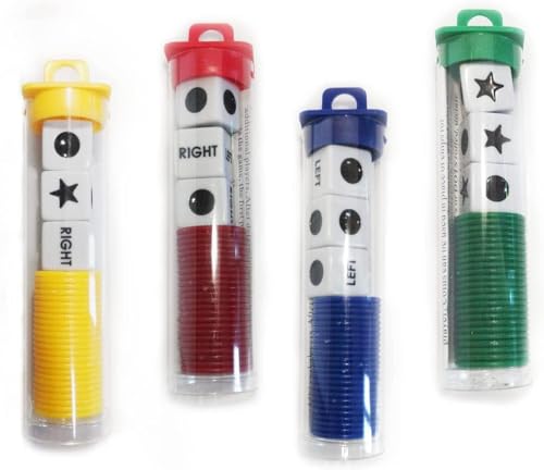 Left Right Center dice Game Prime (4 Pack) - color: 4 Pack